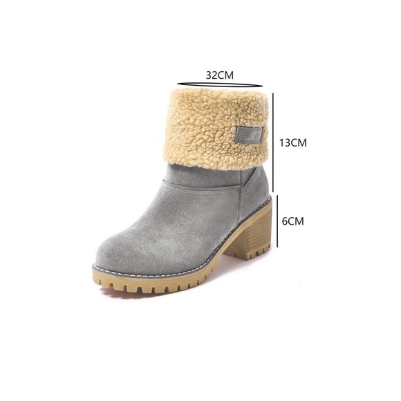 Azura Exchange Fleece Lined Winter Boots - Picture 6 of 6